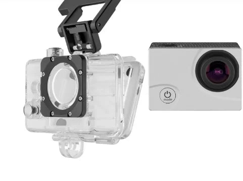 Cámara Deportiva Waterproof con Accesorios de Viaje