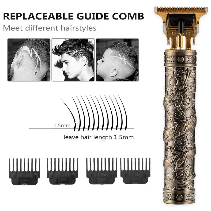 Shaver Gótica - eléctrica, a prueba de agua con accesorios