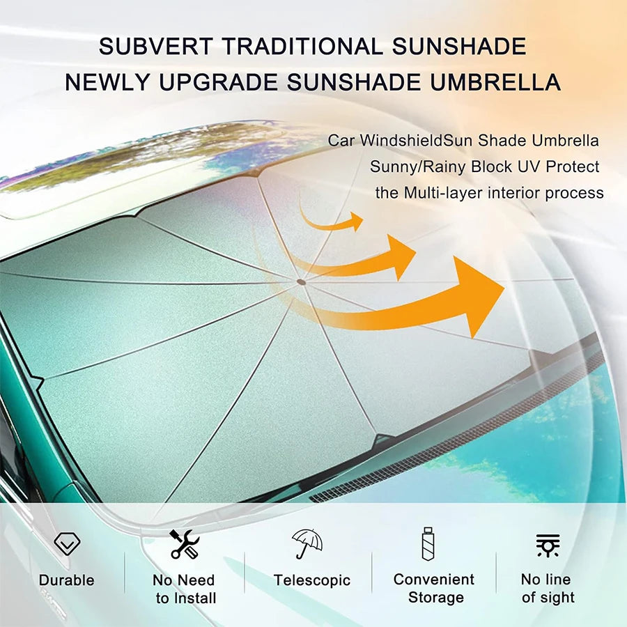 Parasol para parabrisas plegable